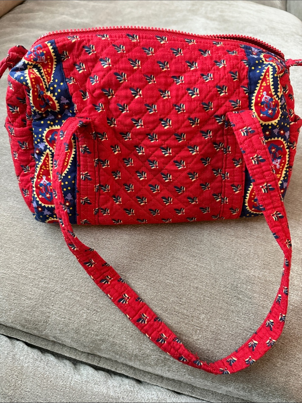 Vera Bradley inspired small duffle